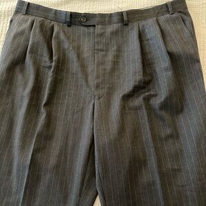Men’s dress pant, Ralph Lauren, charcoal pinstriped, great condition